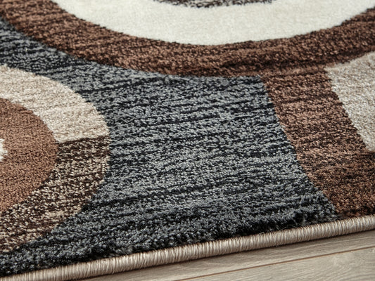 Haines Furniture Outlet - Ashley Furniture - Guintte Rug - 8'2" x 9'6" Rug / Multi - R403971