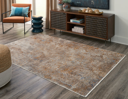 Haines Furniture Outlet - Ashley Furniture - Mauville Rug - 7'10" x 10'4" Rug / Multi - R405331