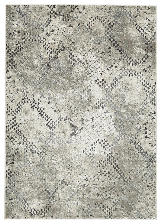 Haines Furniture Outlet - Ashley Furniture - Poincilana Rug - 5' x 7' Rug / Multi - R405402
