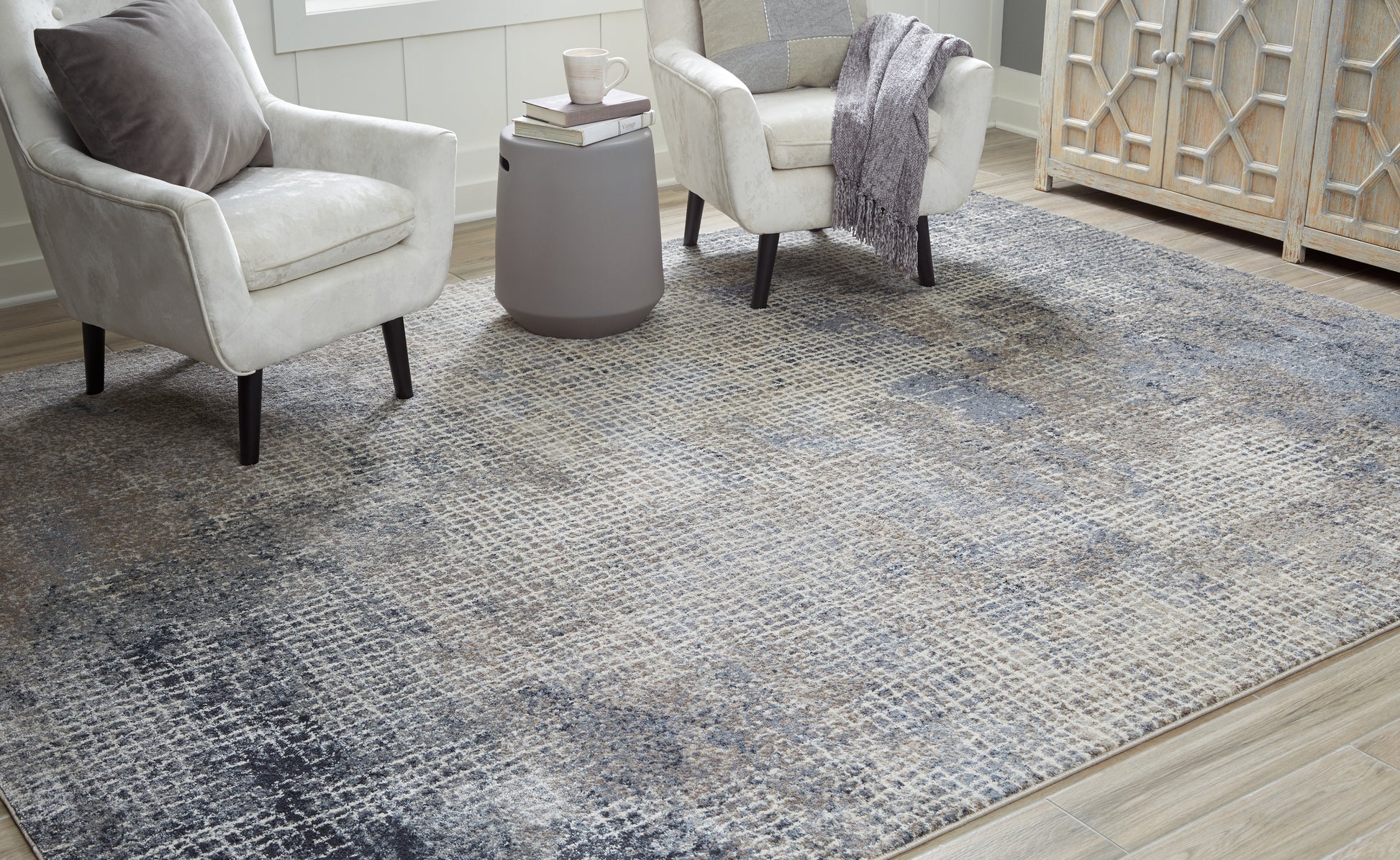 Haines Furniture Outlet - Ashley Furniture - Brookhall Rug - 7'10" x 10'6" Rug / Multi - R406101