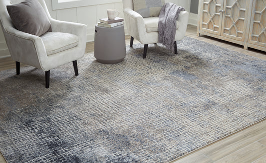 Haines Furniture Outlet - Ashley Furniture - Brookhall Rug - 7'10" x 10'6" Rug / Multi - R406101