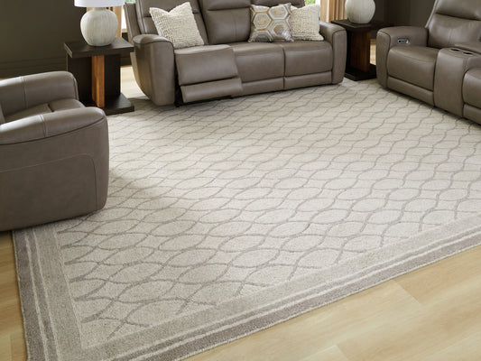 Haines Furniture Outlet - Ashley Furniture - Wimney Rug - Medium Rug / Gray - R407282