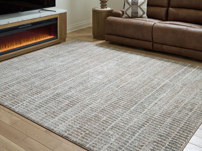 Haines Furniture Outlet - Ashley Furniture - Fuadwick Rug - 7'10" x 10' Area Rug / Multi - R407691