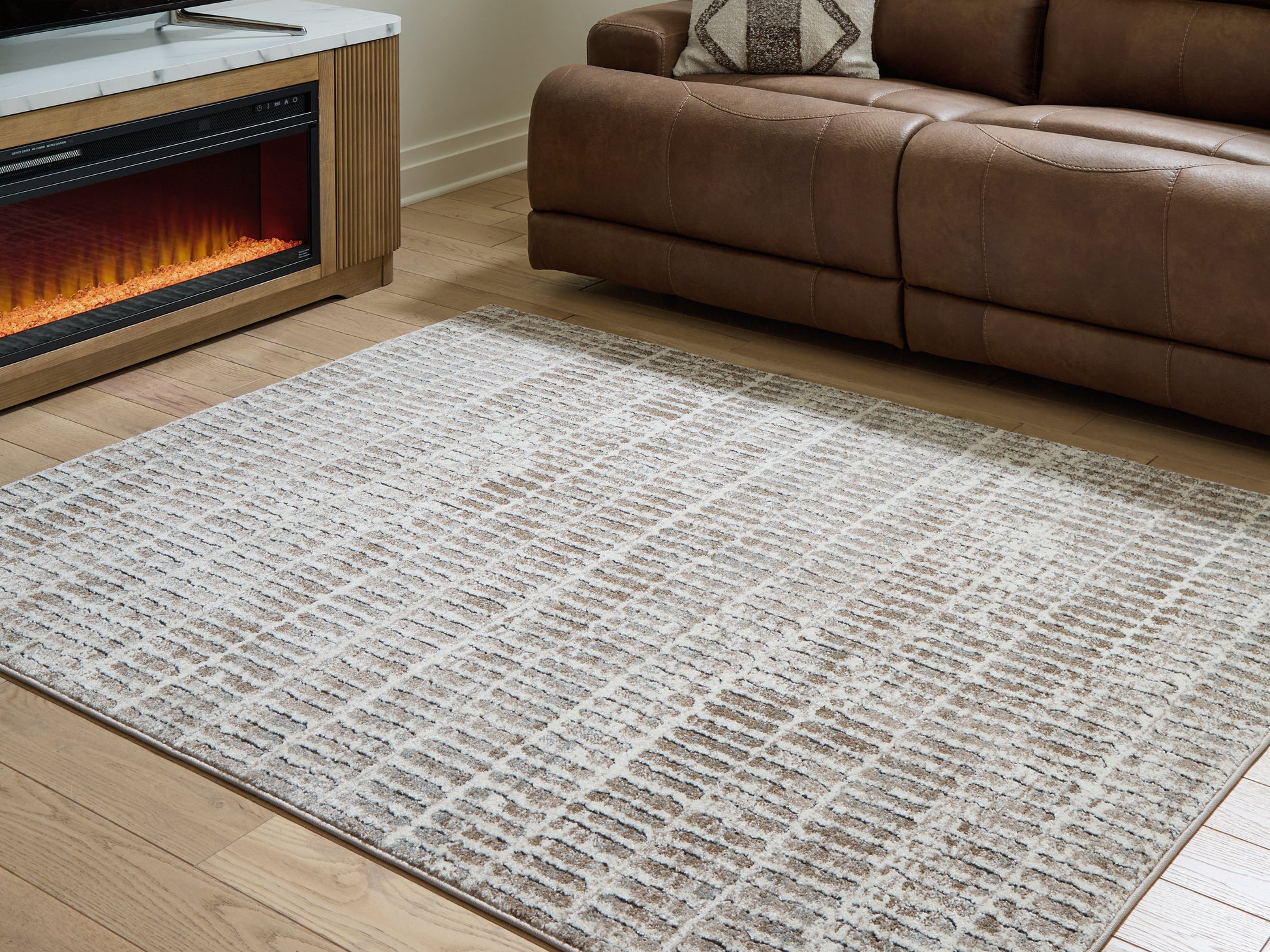 Haines Furniture Outlet - Ashley Furniture - Fuadwick Rug - 5'3" x 7' Area Rug / Multi - R407692