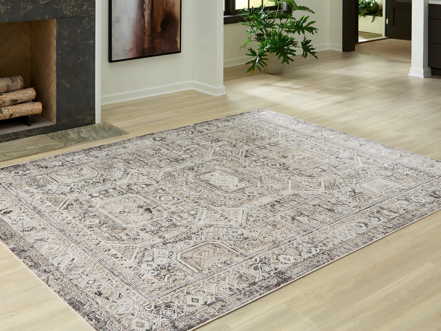 Haines Furniture Outlet - Ashley Furniture - Junley Rug - Large Rug / Multi - R408261