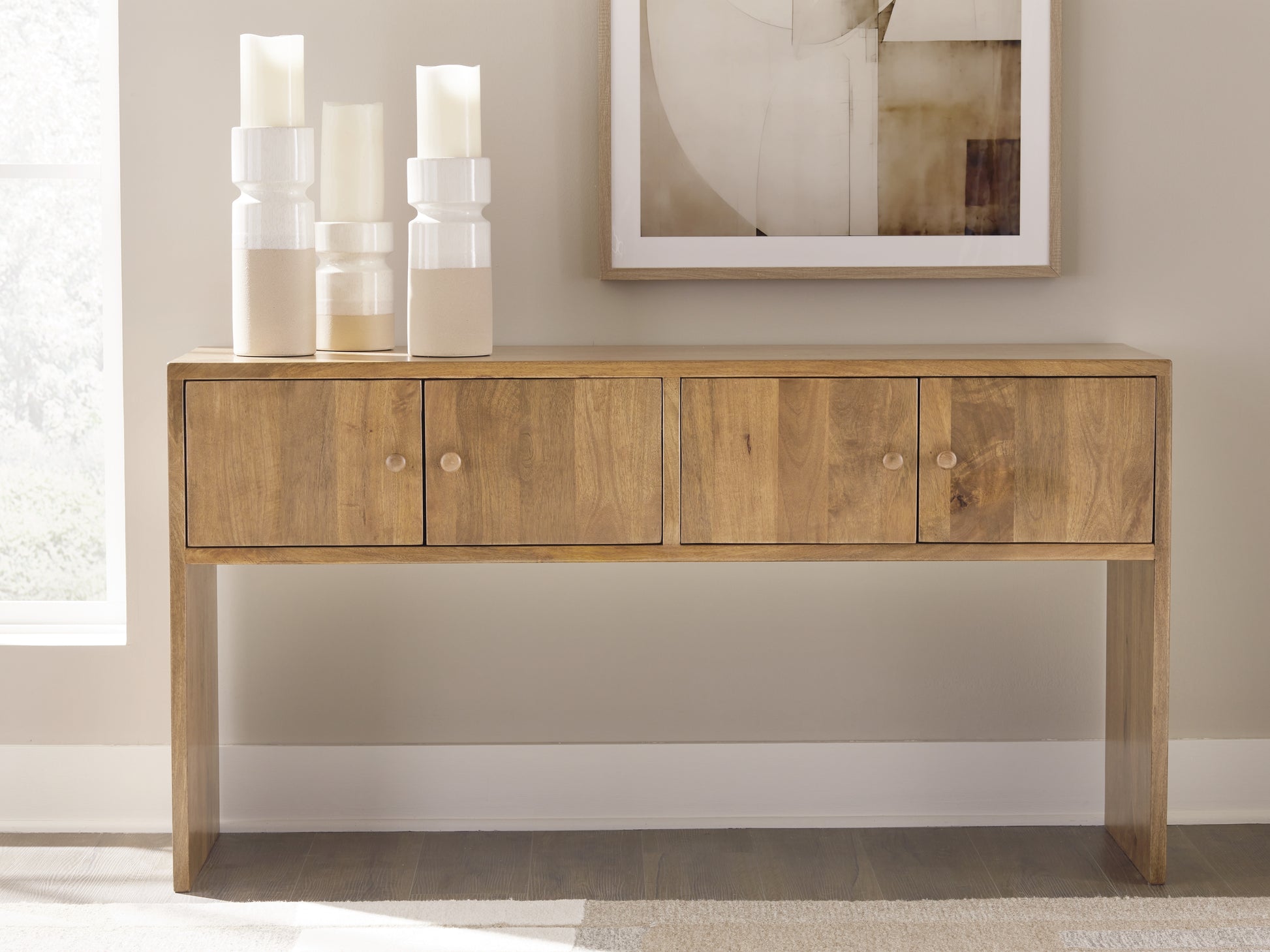 Haines Furniture Outlet - Ashley Furniture - Ella Grove Console - Console - T639-4