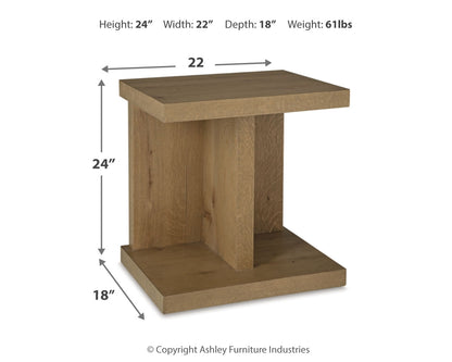 Brinstead Chairside End Table