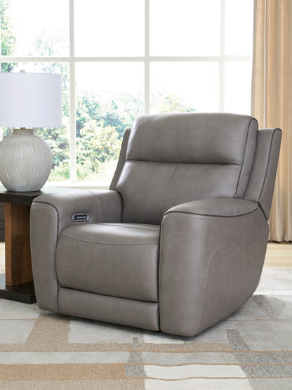 Haines Furniture Outlet - Ashley Furniture - 5Z-Comfort Living Room - PWR Recliner/ADJ Headrest / Coin - PCU1090013
