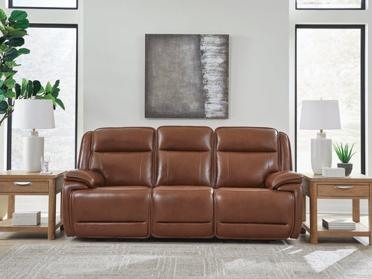 Haines Furniture Outlet - Ashley Furniture - Healy Pier Living Room - PWR REC Sofa with ADJ Headrest - U1120415