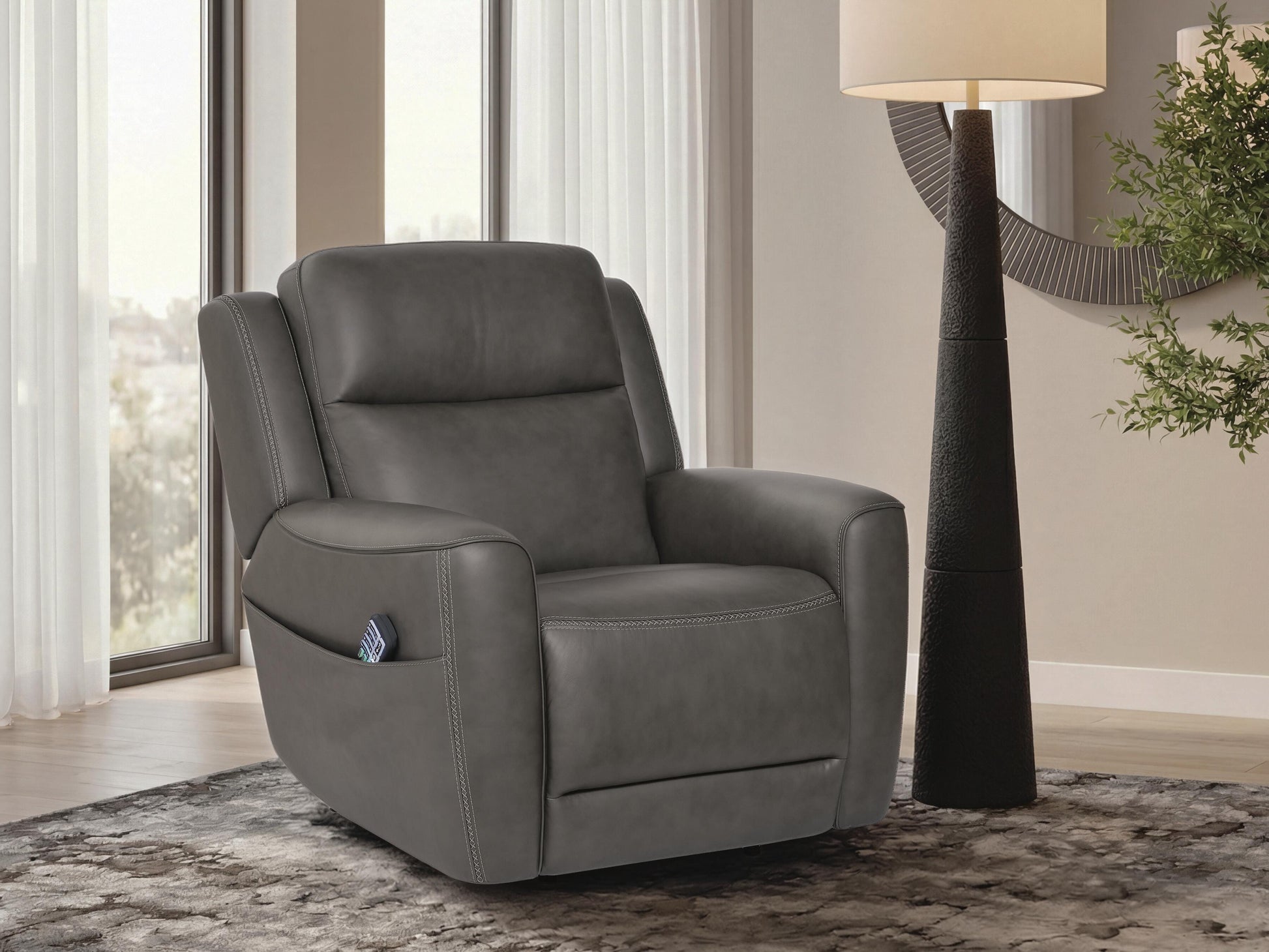 Haines Furniture Outlet - Ashley Furniture - 4Z-Tribano Living Room - Power Lift Recliner - PCU1530012