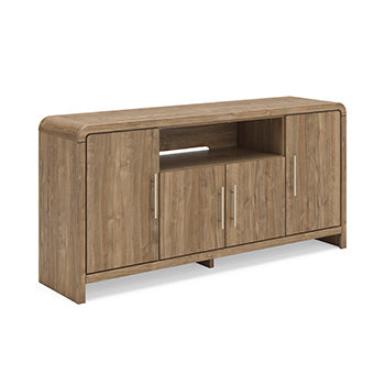 Haines Furniture Outlet - Ashley Furniture - Dovander TV Stand - 63" - W1121-68
